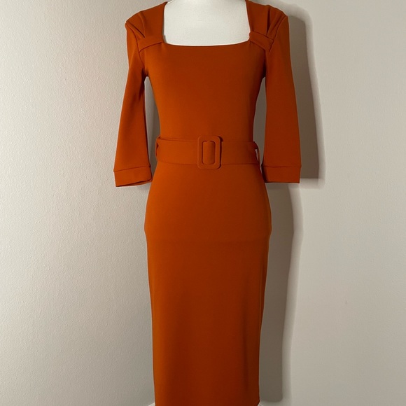 Vintage Chic Midi Dress Size 8 - Picture 11 of 11